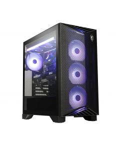 MSI - Aegis ZS2 Gaming Desktop - AMD Ryzen R9-9900X - 64GB Memory - NVIDIA GeForce RTX 5080 - 2TB SSD - Black - Black