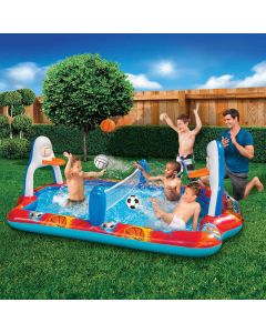 BANZAI Sports Arena 4-In-1 Play Center Pool