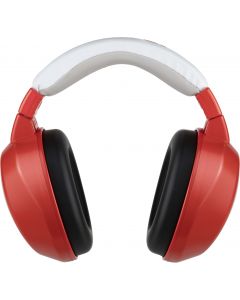 Lucid Audio Bluetooth HearMuffs for Children - Hearing Protection Ear Muffs Ideal for Kids 5-10 Years Old - RED