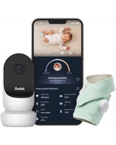 Owlet - Cam 2 & Dream Sock Duo - Mint