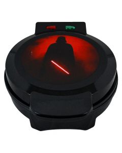 Uncanny Brands Star Wars Darth Vader Waffle Maker- The Sith Lord On Your Waffles- Waffle Iron - Black