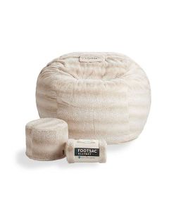 Lovesac - Supersac Bundle - Snow Leopard Phur