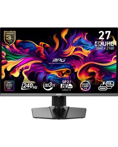 MSI - MPG 272URX QD-OLED 27" Quantum Dot OLED QHD 240Hz 0.03ms FreeSyncPremium Monitor with HDR400 (DisplayPort, HDMI, USB) - Black
