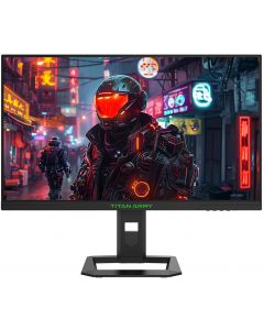 Titan-army - P2710S 27' Gaming Monitor, IPS 240Hz 2K QHD FreeSync 95% DCI-P3 100% sRGB with HDR400 (DisplayPort, HDMI) - Black