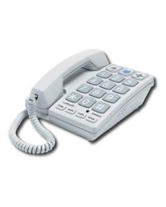 Cortelco - Itt-2400 ez Touch Corded Phone - White