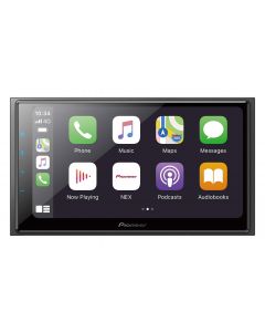 Pioneer - 6.8" - Amazon Alexa Built-in, Android Auto, Apple CarPlay®, Bluetooth® - Multimedia Digital Media Receiver - Black