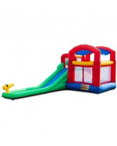 Inflatable Moonwalk Slide Bounce House with Storage Bag